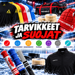 Tarvikkeet ja suojat